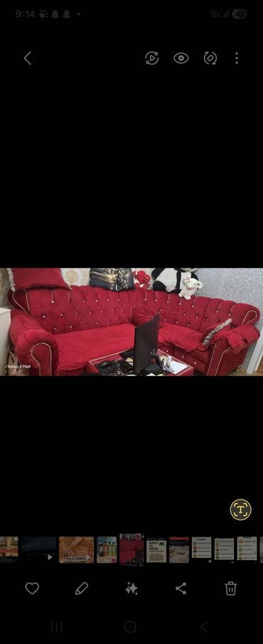 Matraslar: Künc divan, İşlənmiş, Açılmayan, Bazasız, Vеlur parça, Şəhərdaxili pulsuz çatdırılma
