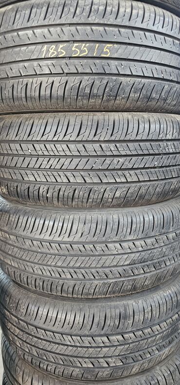 Шины: Шины 185 / 55 / R 15, Лето, Б/у, Комплект, Легковые, Корея, Hankook