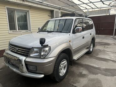 Toyota: Toyota Land Cruiser Prado: 2002 г., 3.4 л, Автомат, Газ, Внедорожник