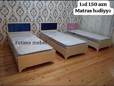 Yeni, Təknəfərlik çarpayı, Matras ilə lalafo.az -da Yeni, Təknəfərlik çarpayı, Matras ilə