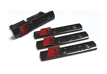 Auto delovi, gume i tjuning: Audi crni znakovi, oznake. U ponudi audi crni sjajni znakovi Znakovi — 23