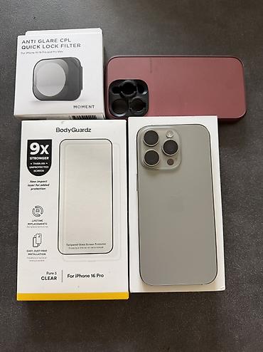 Apple iPhone: Apple iPhone 16 Pro 512gb esim sim free bh89% KAO NOV, perfektno na lalafo.rs — 1 Apple iPhone: Apple iPhone 16 Pro 512gb esim sim free bh89% KAO NOV, perfektno — 1