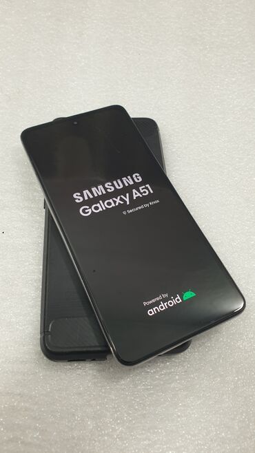 samsung s1: Samsung Galaxy A51 5G, Колдонулган, 128 ГБ, түсү - Ак, 2 SIM