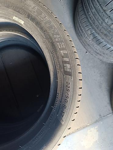 k7 2018: Шины 225 / 50 / R 17, Лето, Б/у, Пара, Легковые, Германия, Michelin — 2