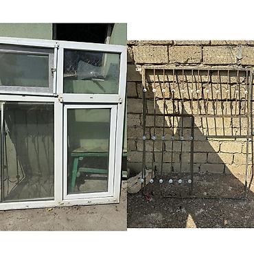 plastik: İşlənmiş İkiqat şüşə paketi Plastik pəncərə, Еni: 130 sm, Uzunluğu: 160 sm — 1