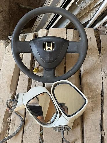 srs: Запчасти Honda: - Рулевое колесо Honda с модулем SRS Airbag (кнопка — 1