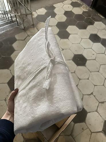 torba asfalt: Ağ rəngli böyük həcmli polipropilen “big-bag” kisə - Material: sıx — 3