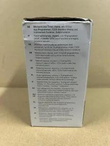 Utičnice: Digitalni nedeljni tajmer – utičnica sa LCD ekranom - Tip: digitalni — 9