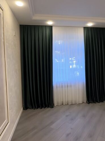 Pərdə və tüllər: Yeni, Vilyur Pərdə, rəng - Yaşıl, Ünvandan götürmə