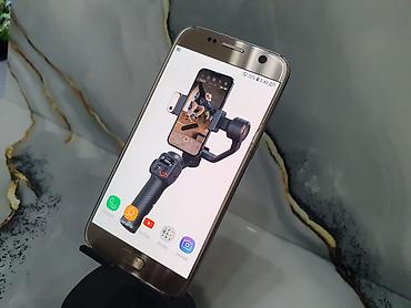 3000: Samsung Galaxy S7, Б/у, 32 ГБ, цвет - Золотой, 1 SIM, 2 SIM — 7