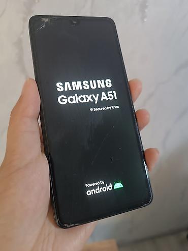 oneplus ace: Samsung Galaxy A51, Б/у, 64 ГБ, цвет - Черный — 2