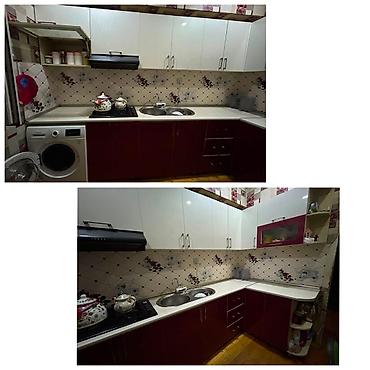 кухонная мебель на заказ в баку: Mətbəx mebeli 317x140👇Qiyməti:*300* man. Aspirator, qaz və moyka — 1