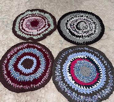 Ковры: 🧶 Коврики ручной работы ✨ Каждая работа — уникальная 🎨 Разные цвета и — 3