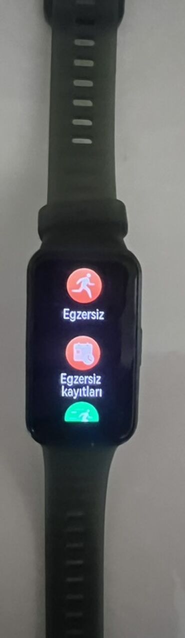 Smart qolbaqlar: İşlənmiş, Smart qolbaq, Huawei, Bildirişlər, rəng - Yaşıl