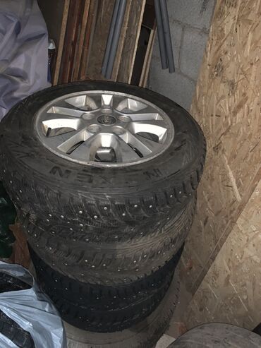 литые диски опель фронтера: Дөңгөлөктөр монтажда 205 / 65 / R 15, Winter stud, Колдонулган, Комплект, Жеңил унаалар, Куйма, тешиктери - 5