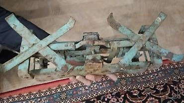 Digər tərəzilər: Metal konstruksiya – köhnə mexaniki tərəzi gövdəsi - Material: tökmə — 2