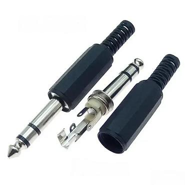 precnik cunka: BANANA 6,3MM STEREO | Stereo banana konektor po pristupačnoj ceni — 1