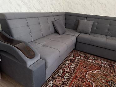 sofa: Угловой диван, C подушками — 4