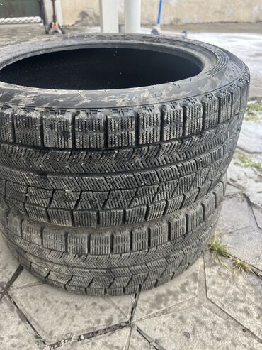 Шины: Шины 225 / 45 / R 17, Зима, Б/у, Пара, Легковые, Япония, Hankook