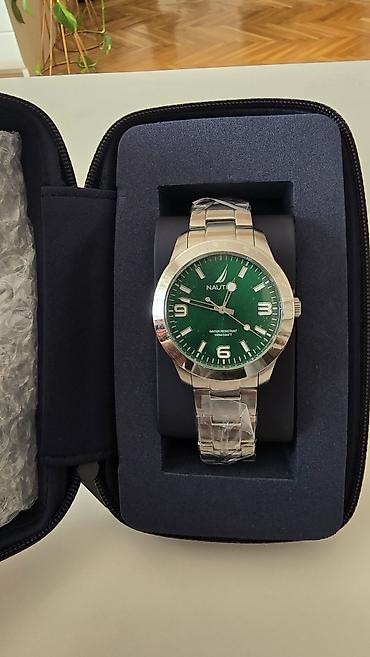 tisot sat: Nautica muški ručni sat – sportsko‑elegantni model sa zelenim — 3