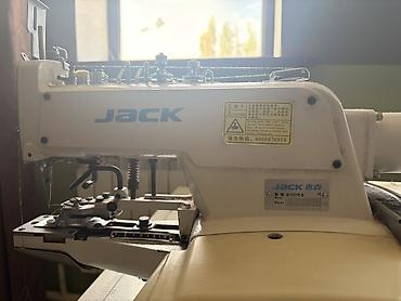 Тигүү цехтери үчүн жабдуулар: Промышленная петельная машина JACK JK-T377E-8 (комплект на столе) - — 2