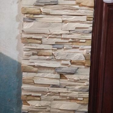 Digər bitirmə materialları: Kabançik fasad kərpiç Ağ və qəhvəyi tonlarda dekorativ kərpic-panellər — 14