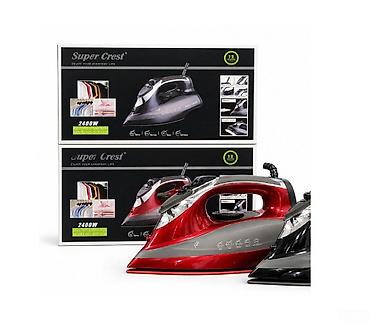 Паровые утюги: Buxarlı ütü Super Crest SCT-1030 — 3200 W, 390 ml, keramika altlıq 🟢 — 1