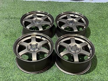 jdm: Диски R 15 RAYS, Комплект, отверстий - 5, Б/у — 2