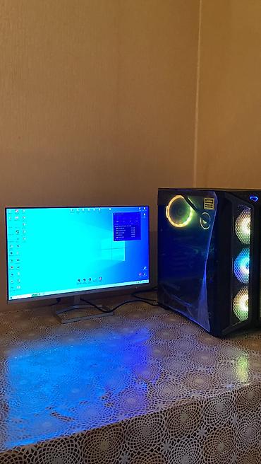 Masaüstü kompüterlər və komponentlər: Satılır: yüksək performanslı stolüstü PC + monitor komplekti Texniki — 10