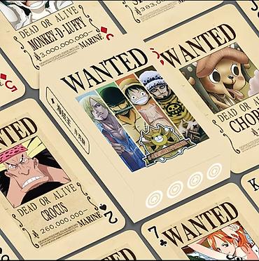карточки ван пис редкость: Колода игральных карт One Piece “Wanted” - Тематика: плакаты розыска — 2