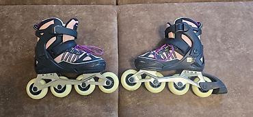 decathlon: Раздвижные роликовые коньки Decathlon Oxelo (RS ILS FIT5 JR, цвет — 1