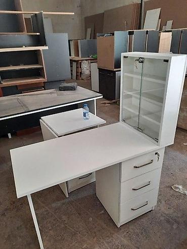 Düz masa, Siyirməli, Polkalı, Sadə laminat, Kredit yoxdur
