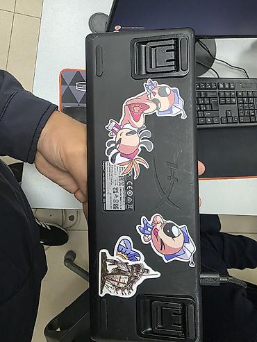 Компьютер жана ноутбук аксессуарлары: Клавиатура, HyperX, Механикалык, Зымдуу туташтыруу, Өлчөмү: 60% — 4