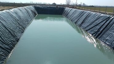 qaş və kirpiklər üçün baxım: Su gölləri ücün membran örtük - Tətbiq: su anbarı, suvarma hovuzu