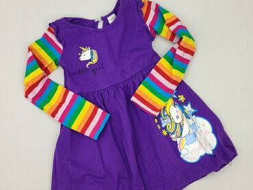 sukienki dresowe na lato: Dress, 4-5 years, 104-110 cm, condition - Perfect