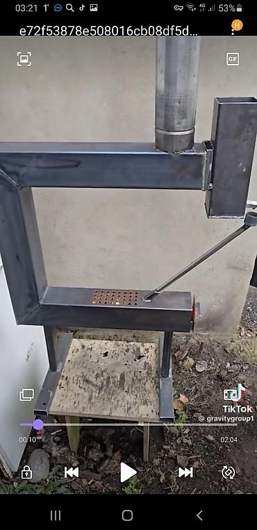 Другие отопительные приборы: Печь-обогреватель на отработанном масле (капельная подача) - — 3