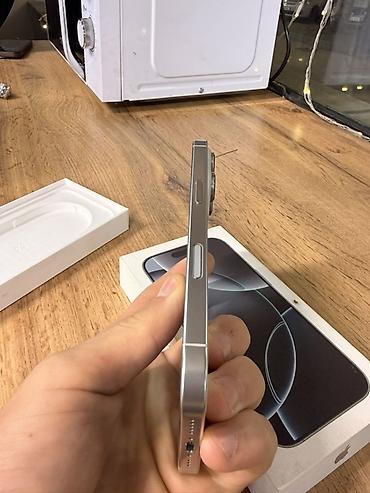 cd card: IPhone 16 Pro, цвет белый titanium в комплекте с коробкой. 88% 256гб — 5