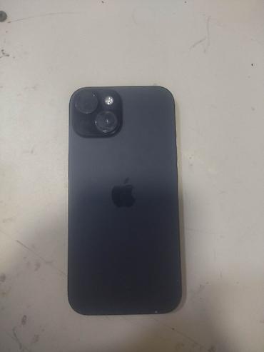ikinci əl iphone 15: IPhone 15, 128 GB, Jet Black, Barmaq izi, Simsiz şarj, Face ID — 3