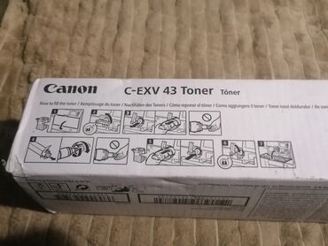 Adapteri i punjači za laptop: Canon C-EXV 43 Toner - Originalni Canon toner kaseta - Model: C-EXV — 3