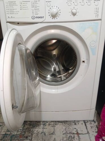 стиральная машина полуавтомат бишкек: Стиральная машина Indesit, Автомат, До 5 кг