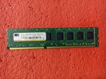 Оперативная память (RAM): Оперативная память, Б/у, 8 ГБ, DDR3, 1600 МГц, Для ПК