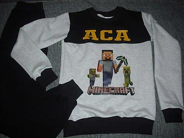 Komplet trenerke: Dvodelni komplet Duks donji deo Vel 2-14 Cena 2800 din stampa ime po — 17