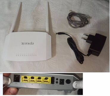 tend: Беспроводной WiFi роутер+ADSL модем TENDA D301 V2 Стандарт Wi-Fi