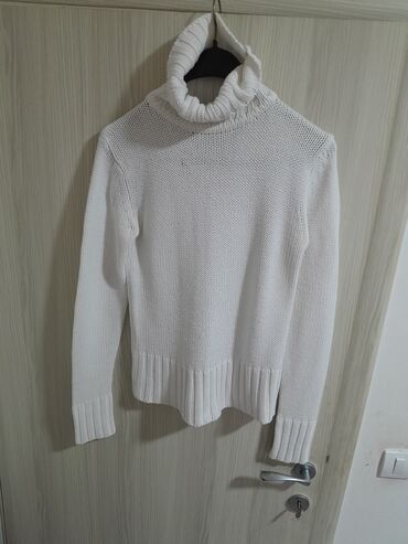 bela haljina zara: S (EU 36), Wool, Single-colored, color - White