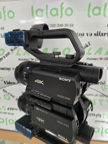 Videokameralar: Sony 4K XDCAM əl kamerası Təzə 0 məhsul. - Sensor: Exmor R CMOS - — 3