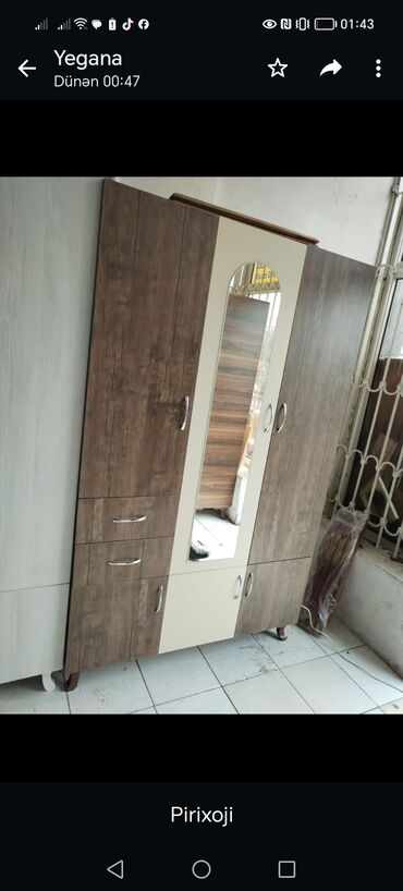 Dolablar: Yeni, Açılan, 3 qapılı Düz dolab, Dolab-asılqan, Türkiyə -da lalafo.az — 24 Dolablar: Yeni, Açılan, 3 qapılı Düz dolab, Dolab-asılqan, Türkiyə — 24