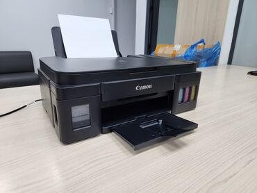 Принтеры: Цветной Canon Pixma G3410 Wi-Fi. В идеальном состоянии, все работает!