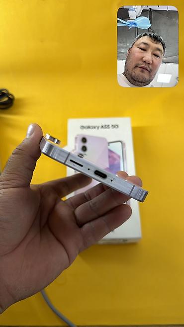 google fold: Samsung Galaxy A55 5G, Б/у, 256 ГБ, 2 SIM, eSIM — 3