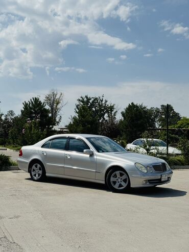 мерседерс 211: Mercedes-Benz E-Класс (W211) седан, серебристый металлик. Кузов и
