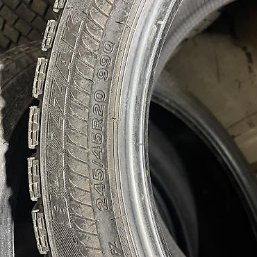 9 r20: Шины 245 / 45 / R 20, Зима, Б/у, Япония, Bridgestone — 4